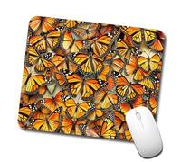 Mouse Pad Monarch Butterflies Covering Everything Gaming Mouse Pad Travel