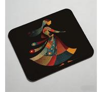 Mouse Pad, Mouse Mat 11.42 x 9.45 inch x3mm, Non Slip Rubber Base Desk Mat, Improved Precision and Speed, Desk Mats Stitched Edges, Waterproof, Mouspad for Office and Home black nationality 0O-390