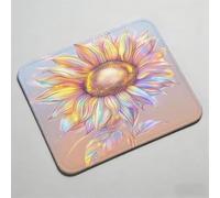 Mouse Pad, Mouse Mat 11.42 x 9.45 inch x3mm, Non Slip Rubber Base Desk Mat, Improved Precision and Speed, Desk Mats with Stitched Edges, Waterproof, Mouspad for Office and Home flower dream 0O-466