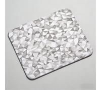 Mouse Pad, Mouse Mat 11.42 x 9.45 inch x3mm, Non Slip Rubber Base Desk Mat, Improved Precision and Speed, Desk Mats Stitched Edges, Waterproof, Mouspad for Office and Home geometry abstract 0O-534