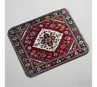 Mouse Pad, Mouse Mat 12.6 x 10.24 inch x3mm, Non Slip Rubber Base Desk Mat, Improved Precision and Speed, Desk Mats Stitched Edges, Waterproof, Mouspad for Office and Home Bohemia nationality 0O-94