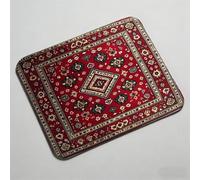 Mouse Pad, Mouse Mat 12.6 x 10.24 inch x3mm, Non Slip Rubber Base Desk Mat, Improved Precision and Speed, Desk Mats Stitched Edges, Waterproof, Mouspad for Office and Home Bohemia nationality 0O-92