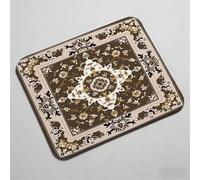 Mouse Pad, Mouse Mat 12.6 x 10.24 inch x3mm, Non Slip Rubber Base Desk Mat, Improved Precision and Speed, Desk Mats with Stitched Edges, Waterproof, Mouspad for Office and Home Brown Bohemia 0O-150