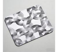 Mouse Pad, Mouse Mat 9.06 x 7.09 inch x3mm, Non Slip Rubber Base Desk Mat, Improved Precision and Speed, Desk Mats with Stitched Edges, Waterproof, Mouspad for Office and Home modern abstract 0O-912