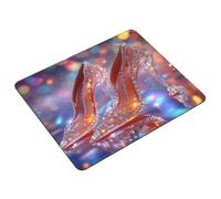Mouse Pad, Mouse Mat With Stitched Edges, shoes Desk Mat, Mousepad With Anti-Slip Base, Cool Desk Pad for Keyboard, Apply Resistant Surface for Home Office Gaming Room Mouse Pad 260x210mm w-153