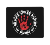 Mouse Pad No More Stolen Sisters Missing Murdered Indigenous Computer Mouse Pad Decor Portable Writing Mat, For Home, Desk, Computer, 25x30cm