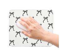 Mouse Pad Non-Slip Smooth Cute Cushion with Bow-Knot Design