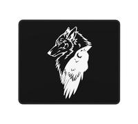 Mouse Pad Odin Viking Norse Wolf Mouse Mats Comfort Mousepad Durable Desk Mat For Office Work Computers 25X30CM