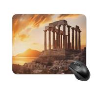 Mouse Pad Parthenon Temple On A Sunset Printed Soft Mousepad Non-Slip Mouse Mat For Typing Laptop Work 25X30cm
