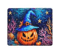 Mouse Pad Pumpkin Small Mouse Mat 30 x 25cm with Non-Slip Rubber Base, Waterproof Mousepad, Gaming Mousemat for Women Kids Men Laptops Keyboard Tray Home Traveling Office Accessories D-614