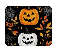 Mouse Pad, Pumpkin Spider Webs Print Durable Mouse Mat Washable Mousepads For Work Typing Studying 25X30Cm
