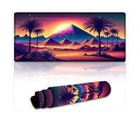 Mouse Pad Pyramids of The Future Mouse Mat 40X90cm Desk Mat Anti-Fray Stitched Edges Non-Slip Rubber Base Improved Precision And Speed