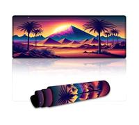 Mouse Pad Pyramids of The Future Waterproof Mousepad 30x80cm Keyboard Desk Mat Smooth SurfaceHigh AccuracyFast-MovingAnti-ScratchNon-Slip Base
