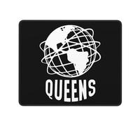 Mouse Pad Qu-Eens Unisphere New York Gliding Gaming Mouse Pad Spill-Resistant Mice Mat For Work Travel Pc 10X12In