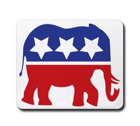 Mouse Pad Republicans Democrats Gaming Mouse Mat for Computer 10x12in