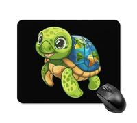 Mouse Pad, Save The Planet Turtle Lover Portable Mouse Mat Multifunctional Gaming Mousepad For Typing Gamer Home 25X30Cm