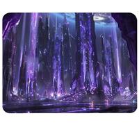 Mouse Pad Science And Technology Mouse Mat 8.66x7.1in Desk Mat Office Accessories Improves Speed and Accuracy Mousepad with Anti Slip Rubber Base for Esport Computer, Gaming, Dream Desk Pad, Model528