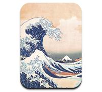 Mouse Pad Small - 7 x 5 inch x 2mm - for Travel - Anti Slip Base - Smooth Surface- Comfort and Precision - Cool, Cute and Funny Desk Accessories - Office Decor - Nano (THE Great Wave)