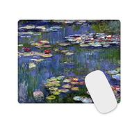 Mouse Pad Small Mousepad with Stitched Edge, ToLuLu Rectangle Gaming Mouse Mat Customized Art Non Slip Rubber Mini Cute Mouse Pads for Computer, Laptop Office Home School, Art Painting