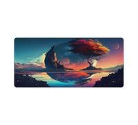 Mouse Pad Space Fantasy Landscape Extended Mouse Pad 40x90cm Desk Mat for Gaming Sensors Low Surface Friction Non Slip Mac And PC Gaming Accessories