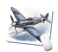 Mouse Pad Spitfire WWII British Fighter Plane Writing Pad Work 25x30CM