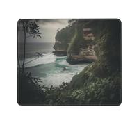 Mouse Pad Square Cute Mouse Pads for Wireless Beautiful Scenery Mouse Mat with Non-Slip Rubber Base Washable Computer Mousepads Small Mouse pad for Home Office Gaming Working Desk Decor 8.3 x 10.3 in