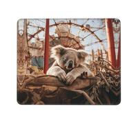 Mouse Pad Square Cute Mouse Pads for Wireless Golden Retriever Mouse Mat with Non-Slip Rubber Base Washable Computer Mousepads Small Mouse pad for Home