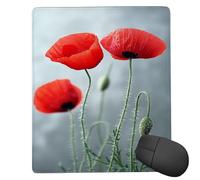 Mouse Pad The Beautiful Lady Yu, Small Mouse Mat 24 x 20 cm with Non-Slip Rubber Base, Waterproof Mousepad, Gaming Mousemat for Women Men Laptops Keyboard Tray Home Traveling Office Accessories d-951