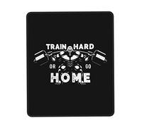 Mouse Pad Train Hard Or Go Home Funny Gorilla Gym Mousepad Non-Slip Mouse Mats Comfort Desk Mat For Work Home Computers 25X30CM