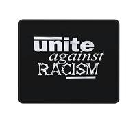 Mouse Pad Unite Against Racism Gliding Gaming Mousepad Spill-Resistant Mouse Mat For Home Office Laptop 10X12In