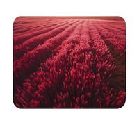 Mouse Pad Vastness Of Crimson Grass Mouse Pads For Desk Soft Pc And Mac Gaming Accessories With Stitched Edges For Pc Work Laptop 25X30Cm