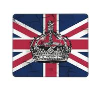 Mouse Pad Vintage Dark Academia British Union Desktop Mouse Pad for Work
