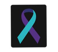 Mouse Pad Vintage Suicide Prevention Awareness Ribbon Mouse Mats Soft Mousepad Comfort Desk Mat For Computers Work Office 25X30CM
