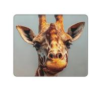 Mouse Pad Washable Computer Mouse Mat with Non-Slip Rubber Base Beautiful Giraffe Mouse Pad Gaming Mouse Mat Non-Slip Rubber Funny Mousepad for Computer Laptop Gamer 7.9x9.4 inch
