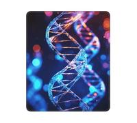 Mouse Pad Washable Computer Mousepad with Non-Slip Rubber Base DNA Genetic Helix Mouse Mat for Laptop Desk Accessories Mat Gaming Mousepad for Office Table Computer Home 25x30 cm