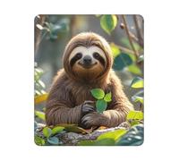 Mouse Pad Washable Computer Mousepad with Non-Slip Rubber Base Sloth My Spirit Animal Mouse Mat for Laptop Desk Accessories Mat Gaming Mousepad for Office Table Computer Home 25x30 cm