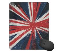 Mouse Pad Washable Mousepad with Non-Slip Rubber Base British Flag Mouses Mat for Laptop Desk Pad Gaming Mousepad for Office Computer Home 25x30 CM