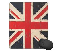 Mouse Pad Washable Mousepad with Non-Slip Rubber Base British Flag Mouses Mat for Laptop Desk Pad Gaming Mousepad for Office Computer Home 25x30 CM