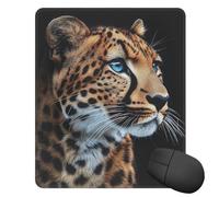 Mouse Pad Washable Mousepad with Non-Slip Rubber Base Cool Cheetah Leopard Mouses Mat for Laptop Desk Pad Gaming Mousepad for Office Computer Home 25x30 CM