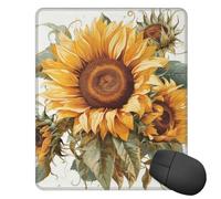 Mouse Pad Washable Mousepad with Non-Slip Rubber Base You Are My Sunshine Sunflower Mouses Mat for Laptop Desk Pad Gaming Mousepad for Office Computer Home 25x30 CM