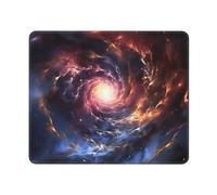 Mouse Pad Waterproof Gaming Mousepad with Non-Slip Rubber Base Cosmic Storm Mouse Mat Square Computer Mousepad for Laptop Washable Desk Mat for Office Table Home 25x30 cm