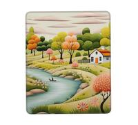 Mouse Pad Waterproof Gaming Mousepad with Non-Slip Rubber Base Country lifestyle Mouse Mat Computer Mousepad for Laptop Washable Desk Mat for Office Table Home 25x30 cm