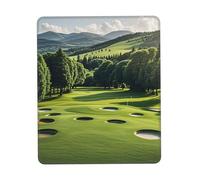 Mouse Pad Waterproof Gaming Mousepad with Non-Slip Rubber Base Golf Course Mouse Mat Computer Mousepad for Laptop Washable Desk Mat for Office Table Home 25x30 cm