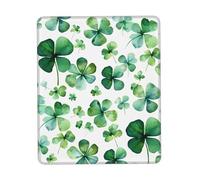 Mouse Pad Waterproof Gaming Mousepad with Non-Slip Rubber Base Happy St Patrick's Day Mouse Mat Computer Mousepad for Laptop Washable Desk Mat for Office Table Home 25x30 cm