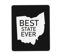Mouse Pad We Are Ohio Best State Ever Mousepad Comfort Desk Mat Durable Mouse Mats For Work Home Office 25X30CM