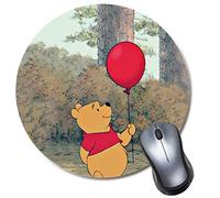 Mouse Pad Winnie Pooh Mousepad Non-Slip Rubber Funny Cute Mat for Gaming and Gift