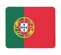 Mouse Pad with Flag of Portugal Computer Mouse Mat Desk Accessories 9.4"x7.9" Color:Flag of Portugal