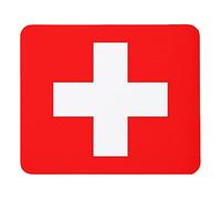 Mouse Pad with Flag of Switzerland Computer Mouse Mat Desk Accessories 9.4"x7.9" Color:Flag of Switzerland
