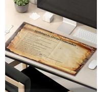 Mouse Pad With Funny Sayings 12 Things To Always Remember Mouse Pad Gaming Mousepad Desk Pads