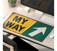 Mouse Pad With Funny Sayings My Way Sign With An Arrow Pointing Right Mouse Pad Gaming Mousepad Desk Pads